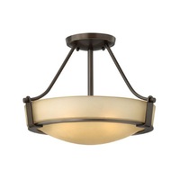  Hathaway Semi Flush Mount Ceiling Light - Olde Bronze