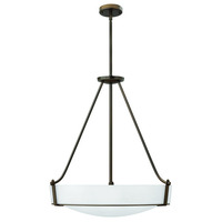  Hathaway Down Light Pendant Light - Olde Bronze / White