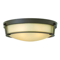  Hathaway Flush Mount Ceiling Light - Olde Bronze / Gold