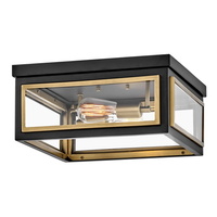  Shaw Flush Mount Ceiling Light - Black