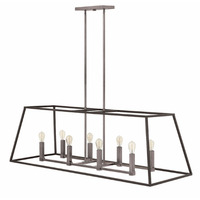  Fulton Linear Pendant Pendant Light - Aged Zinc