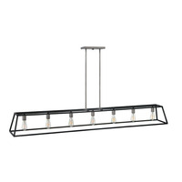  Fulton Linear Pendant Pendant Light - Aged Zinc