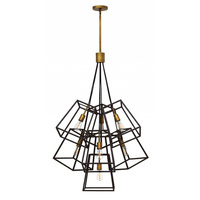  Fulton Multi Light Pendant Light - Bronze