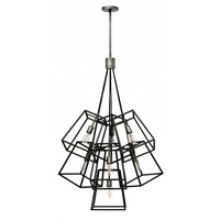  Fulton Multi Light Pendant Light - Aged Zinc