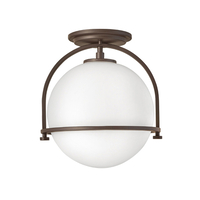  Somerset Flush Mount Ceiling Light - Buckeye Bronze