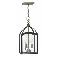  Clarendon Entrance / Foyer Pendant Light - Aged Zinc