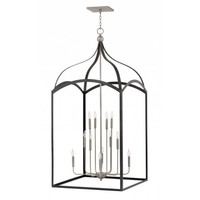  Clarendon Entrance / Foyer Pendant Light - Aged Zinc