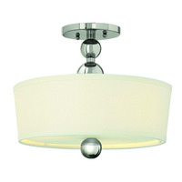  Zelda Semi Flush Mount Ceiling Light - Polished Nickel