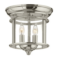  Gentry Flush Mount Ceiling Light - Polished Nickel