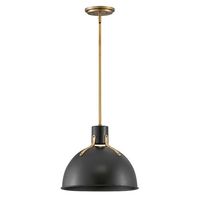  Argo Down Light Pendant Light - Satin Black