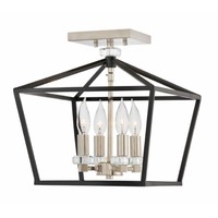 Semi Flush Mount 13" Width Semi Flush Mount 13" Width