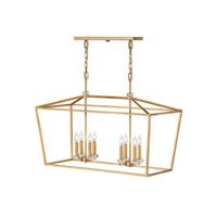  Stinson Linear Pendant Pendant Light - Distressed Brass