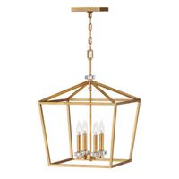  Stinson Mini Chandelier - Distressed Brass