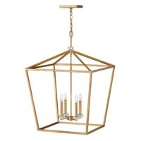  Stinson Entrance / Foyer Pendant Light - Distressed Brass