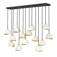  Nula Linear Pendant Pendant Light - Shell White