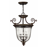  Oxford Entrance / Foyer Pendant Light - Olde Bronze