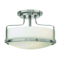  Harper Semi Flush Mount Ceiling Light - Brushed Nickel