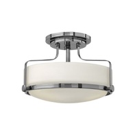  Harper Semi Flush Mount Ceiling Light - Chrome