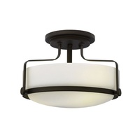  Harper Semi Flush Mount Ceiling Light - Oil Rubbed Bronze