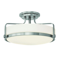  Harper Semi Flush Mount Ceiling Light - Brushed Nickel