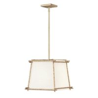  Tress Down Light Pendant Light - Champagne Gold