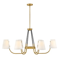  Aston Linear Pendant Pendant Light - Hertiage Brass