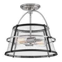  Tournon Semi Flush Mount Ceiling Light - Brushed Nickel