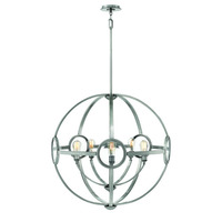  Fulham Entrance / Foyer Pendant Light - Polished Antique Nickel