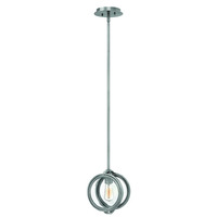  Fulham Mini-Pendant Pendant Light - Polished Antique Nickel