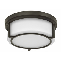  Weston Flush Mount Ceiling Light - Buckeye Bronze