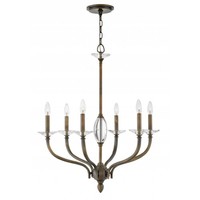  Surrey Mid Sized Chandelier Chandelier - Oiled Bronze