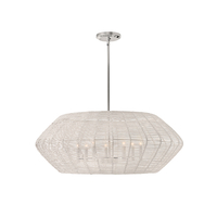  Luca Drum Pendant Pendant Light - Polished Chrome*