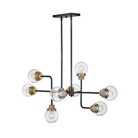  Poppy Linear Pendant Pendant Light - Black