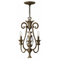  Plantation Mini Chandelier - Pearl Bronze