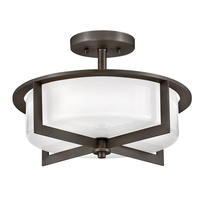 Semi Flush Mount 15-1/4" Width Semi Flush Mount 15-1/4" Width