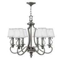  Plymouth Mid Sized Chandelier Chandelier - Polished Antique Nickel