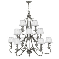  Plymouth Large Foyer Chandelier Chandelier - Polished Antique Nickel