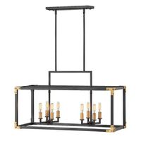  Louis Linear Pendant Pendant Light - Satin Black