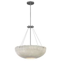  Coral Up Light Pendant Light - Shell White