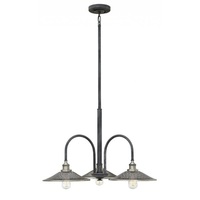  Rigby Multi Light Pendant Light - Aged Zinc