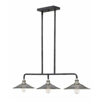  Rigby Linear Pendant Pendant Light - Aged Zinc