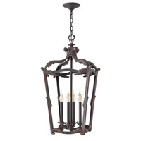  Sorrento Large Foyer Chandelier Chandelier - Aged Iron