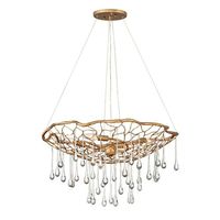  Laguna Entrance / Foyer Pendant Light - Burnished Gold