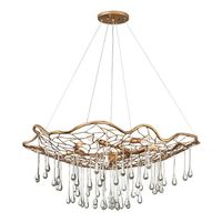  Laguna Entrance / Foyer Pendant Light - Burnished Gold