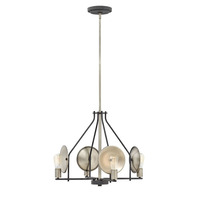  Boyer Mini Chandelier - Aged Zinc