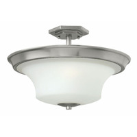  Brantley Semi Flush Mount Ceiling Light - Brushed Nickel