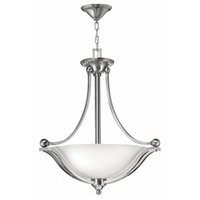  Bolla Up Light Pendant Light - Brushed Nickel / Opal