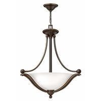  Bolla Up Light Pendant Light - Olde Bronze / Opal