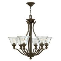  Bolla Mid Sized Chandelier Chandelier - Olde Bronze / Clear