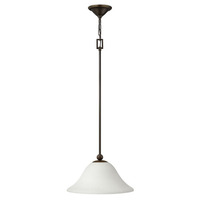  Bolla Down Light Pendant Light - Olde Bronze / Opal